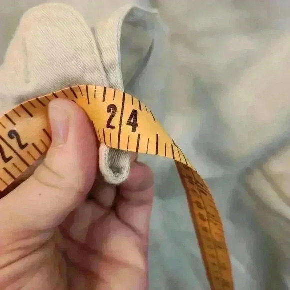 VINTAGE Gander Mountain Men's Long Sleeve Cotton Shirt - Size Large - Cream - Picture 9 of 9